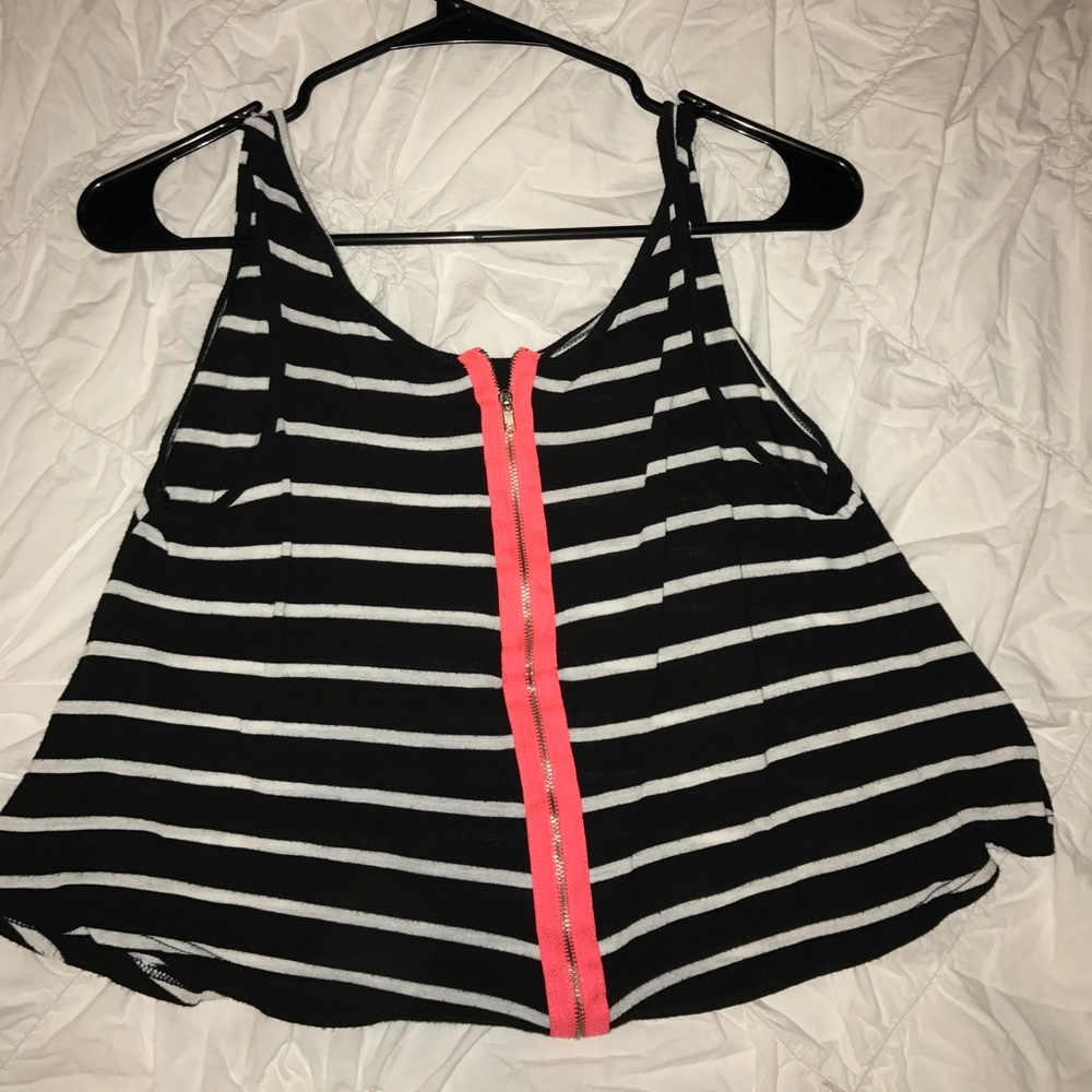 Striped Crop Top
